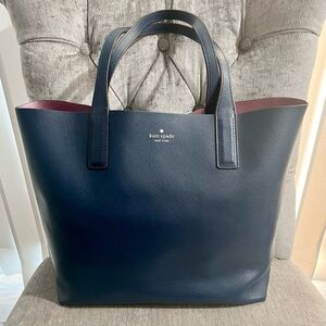 Kate Spade Reversible Leather Tote - EUC